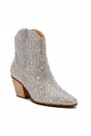 Matisse Harlow Ankle Boot In Clear Rhinestone