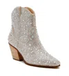 Matisse Harlow Ankle Boot In Clear Rhinestone