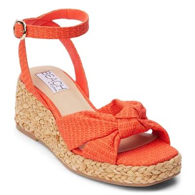 Matisse Women's Ibiza Wedge Sandal In Persimmon In Multi