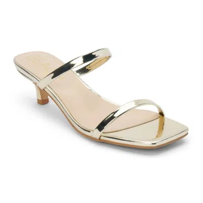 Matisse Women's Jeanne Heeled Sandal In Gold