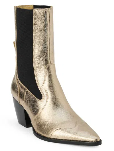 Pre-owned Matisse Women's Keith Gold Crinkle