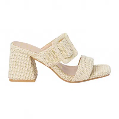 Matisse Women's Lucy Raffia Sandal In Beige In Multi