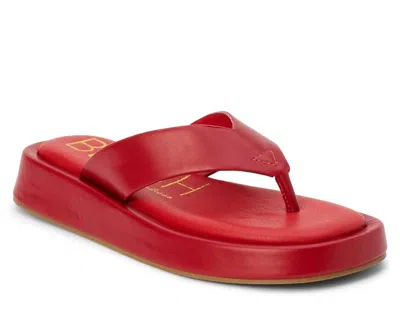 Matisse Women's Mallorca Flip Flop Sandal In Red