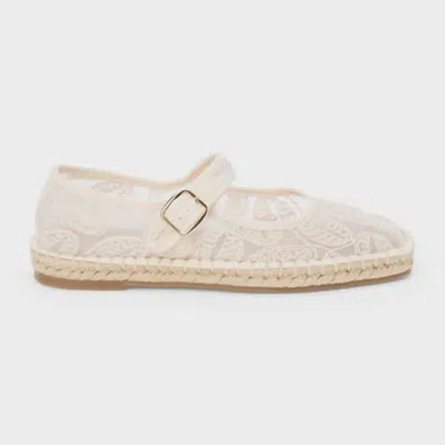 Matisse Women's Meg Flat Shoes In Ivory Floral In Multi
