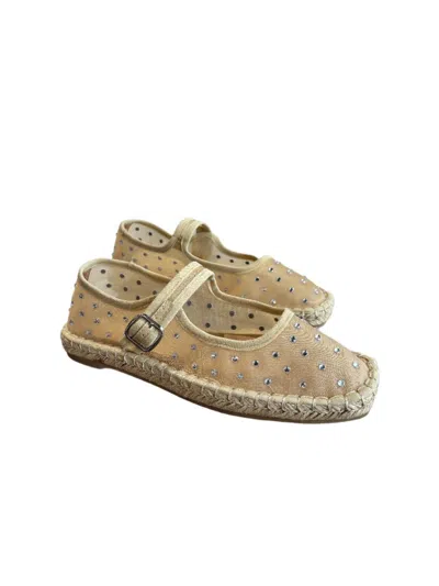 Matisse Women's Meg Mary Jane Flat Shoes In Nude In Multi