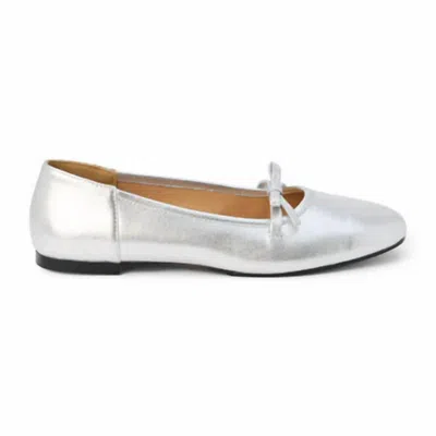 Matisse Women's Missy Ballet Flat Shoes In Silver