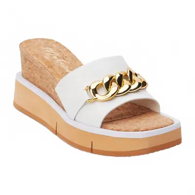 Matisse Women's Nolan Wedge Sandal In White In Multi