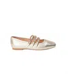 Matisse Women Nova Ballet Flat In Gold In Gold
