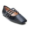 Matisse Nova Strappy Ballet Flat In Black