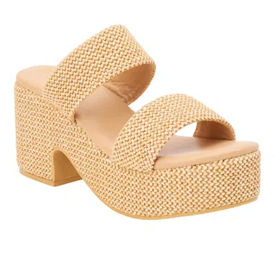 Matisse Women's Ocean Ave Platform Sandal In Chestnut In Nude