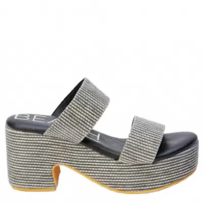 Matisse Women's Ocean Ave Platform Sandals In Silver In Blue