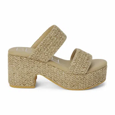 Matisse Women's Ocean Avenue Platform Sandal In Taupe In Gray