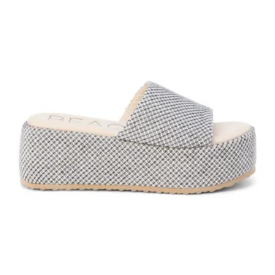 Matisse Women's Pismo Sandal In White/black In Pattern