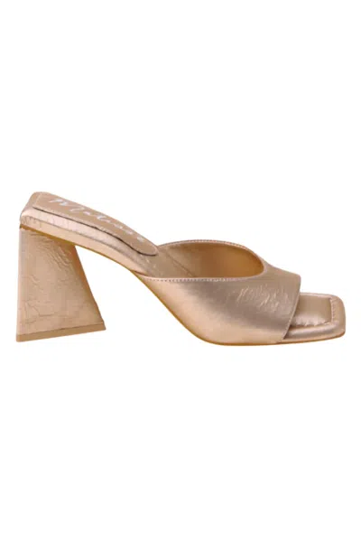 Matisse Women's Regan Sandal In Champagne Metallic In Multi