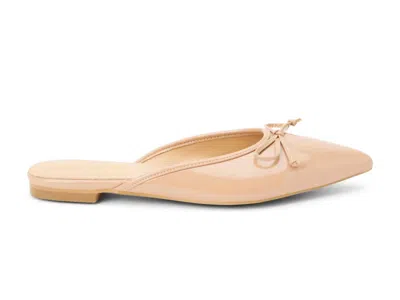 Matisse Women's Reggie Flat Slide Mule In Nude In Neutral