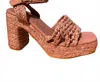 Matisse Women's Riviera Sandal In Blush In Gold