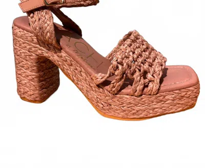 Matisse Women's Riviera Sandal In Blush In Gold