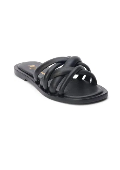 Matisse Women's Roy Slide Flat Sandal In Black