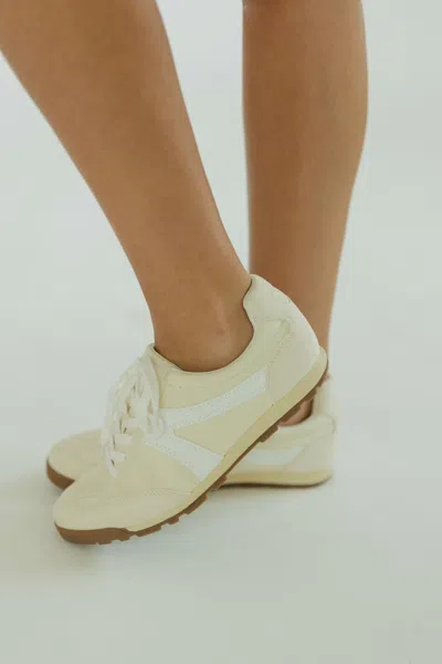 Matisse Women's Scottie Low-top Sneaker In Butter In Yellow