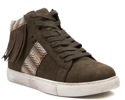 Matisse Women's Slinky Vegan Sneakers In Olive In Multi