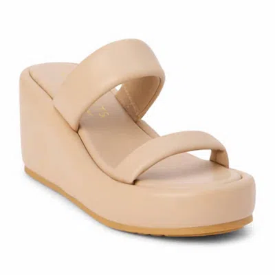 Matisse Women's Unique Wedge Sandal In Natural In Nude