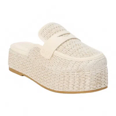 Matisse Women's Wren Platform Mule In Natural In Multi