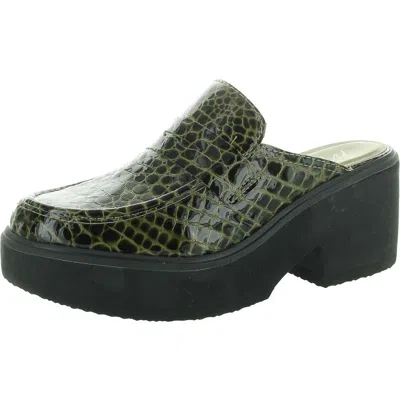 Matisse Womens Laceless Leather Platform Heels In Multi
