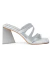 Matisse Womens Oslo Heeled Sandal In Silver In Silver