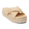 Matisse Woven Platform Sandal In Natural