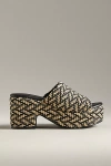 Matisse X Anthropologie Terry Platform Heels In Black