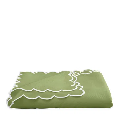 Matouk 1350 Savannah Gardens Round Tablecloth, 108 In Green