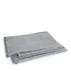 Matouk Agnes Wool-cashmere Throw In Gray