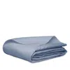 Matouk Basketweave Cotton Sateen Quilt In Hazyblue