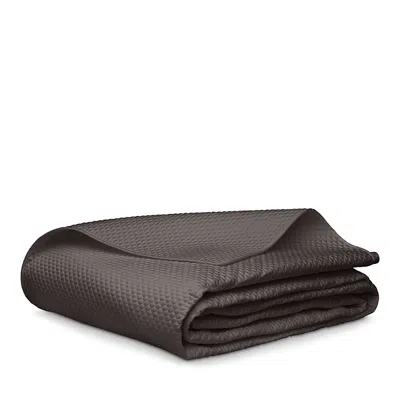 Matouk Alba Quilt, King In Charcoal