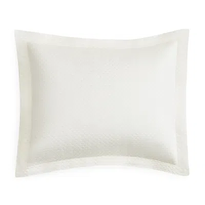 Matouk Alba Quilted Boudoir Sham In Ivory