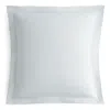 Matouk Alba Quilted Euro Sham In Platinum