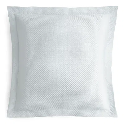 Matouk Alba Quilted Euro Sham In Platinum
