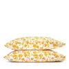 Matouk Alexandra Standard Pillowcases, Set Of 2 In Goldenrod