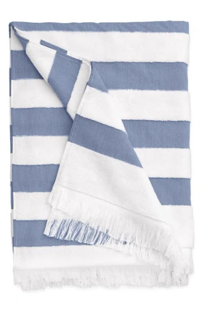 Matouk Amado Beach Towel In Blue