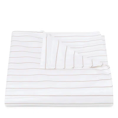 Matouk Amalfi Full/queen Duvet Cover In Dune