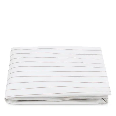 Matouk Amalfi King Fitted Sheet In Dune