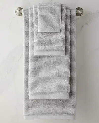Matouk Aman Hand Towel In Gray