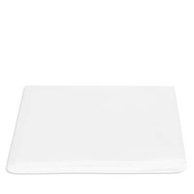 Matouk Amara Fitted Sheet, California King In White