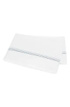 Matouk Amara Triple Pearl Embroidered 300 Thread Count Flat Sheet