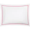 Matouk Amara Triple Pearl Embroidered Pillow Sham