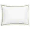 Matouk Amara Triple Pearl Embroidered Pillow Sham