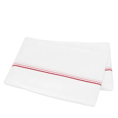 Matouk Amara Triple Pearl Flat Sheet, Full/queen In Pink