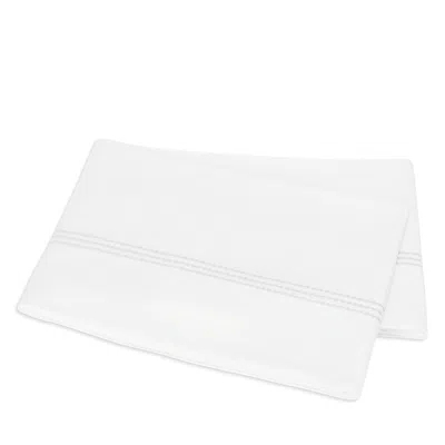 Matouk Amara Triple Pearl Flat Sheet, Full/queen In White