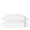 Matouk Amara Triple Pearl King Pillowcase, Pair In White