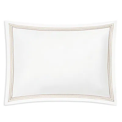 Matouk Amara Triple Pearl King Sham In White